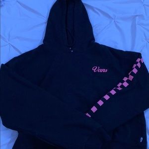 Black vans hoodie
